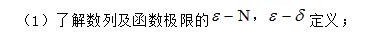 2022年湖南工学院专升本《高等数学》考试大纲 