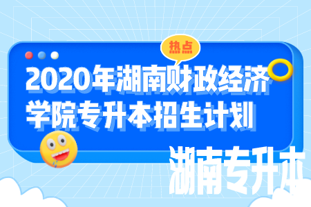 湖南财政经济学院专升本